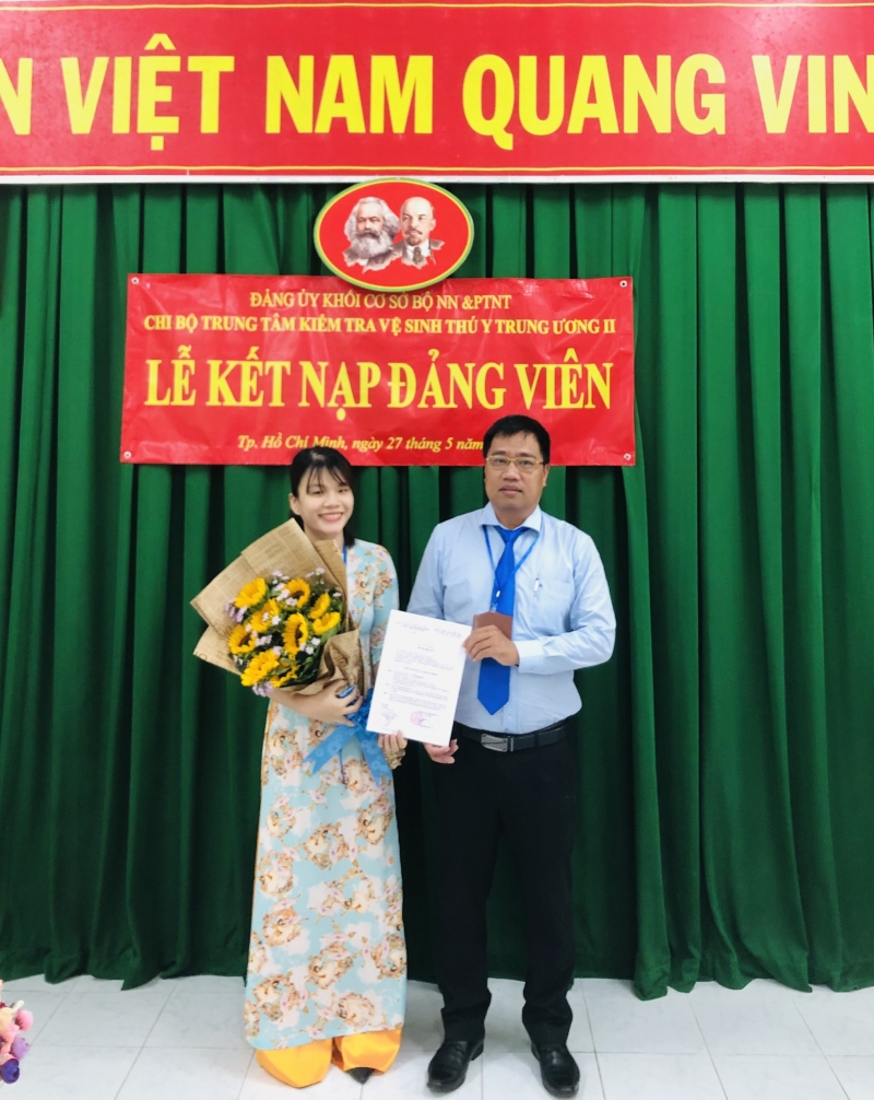 Lễ kết nạp Đảng viên mới