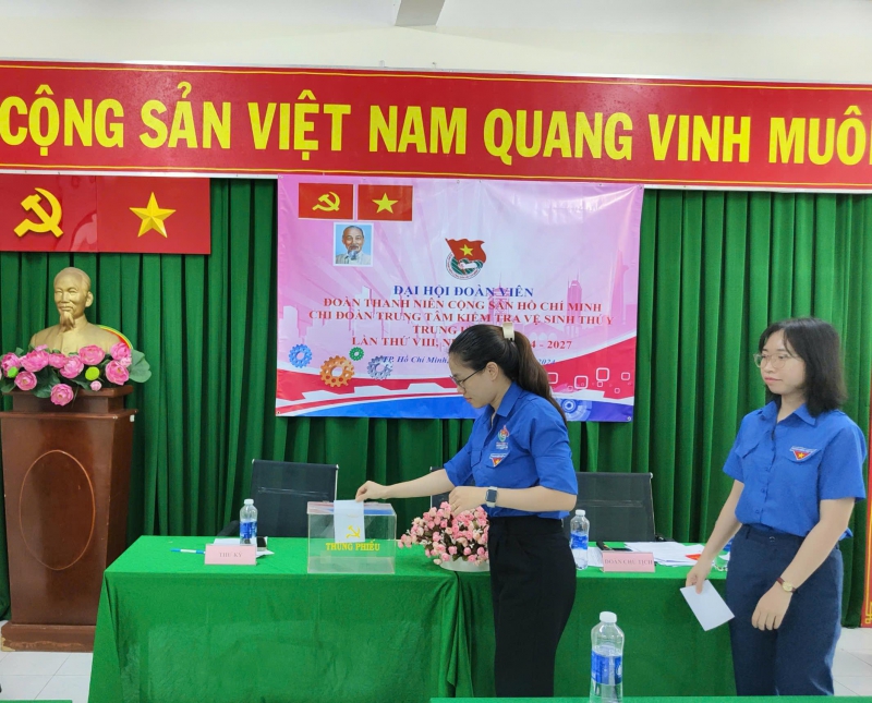 Đại hội Chi đoàn Trung tâm Kiểm tra vệ sinh thú y Trung ương II, lần thứ VIII, nhiệm kỳ 2024 - 2027
